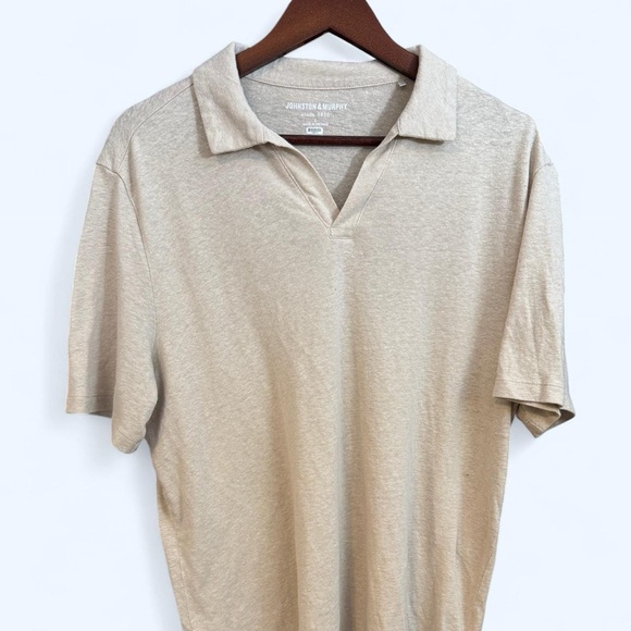 Johnston & Murphy Other - Johnston & Murphy Mens Polo Shirt Short Sleeve Casual Top